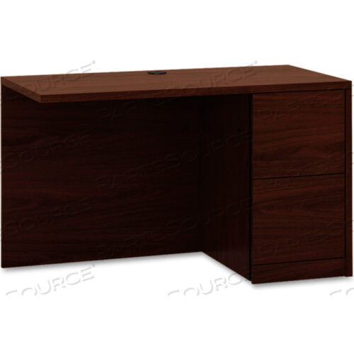 OEM#: HON105905RNNRETURN DESK WITH FULL HEIGHT PEDESTAL, RIGHT - 48 - MAHOGANY - 10500 SERIES by HON