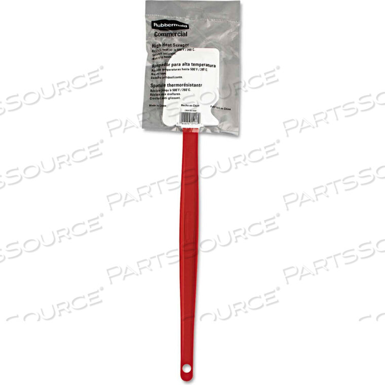 OEM#: RCP 1964 REDHIGH-HEAT COOKS SCRAPER, 16 1/2, RED/WHITE by Rubbermaid Medical Division
