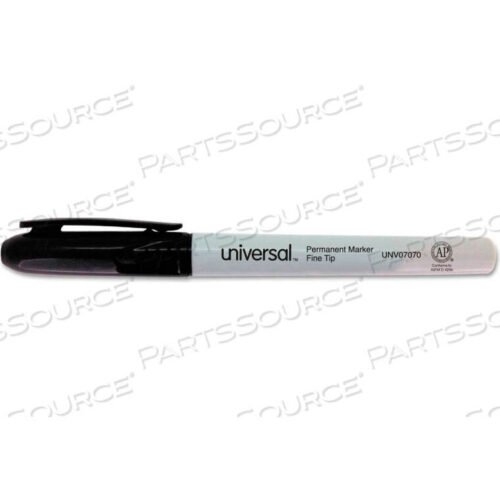 OEM#: UNV07070PEN-STYLE PERMANENT MARKER, FINE BULLET TIP, BLACK, 36/PACK by Universal Products