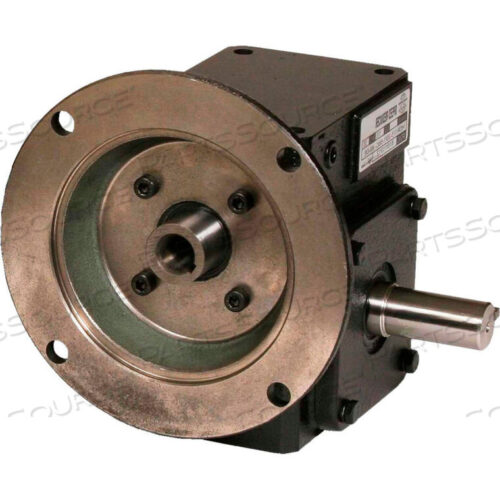 OEM#: HDRF154-50/1-R-56CCAST IRON RIGHT ANGLE WORM GEAR REDUCER 50:1 RATIO 56C FRAME by Worldwide Electric Corporation