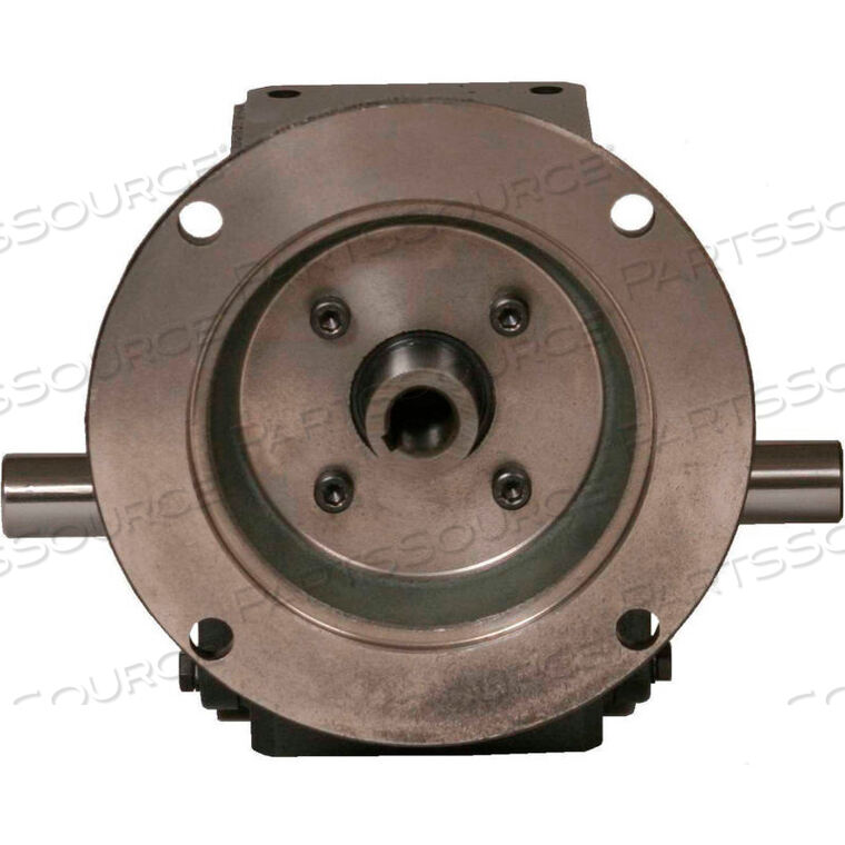 OEM#: HDRF325-15/1-DE-182/4TCCAST IRON RIGHT ANGLE WORM GEAR REDUCER 15:1 RATIO 182/4T FRAME by Worldwide Electric Corporation
