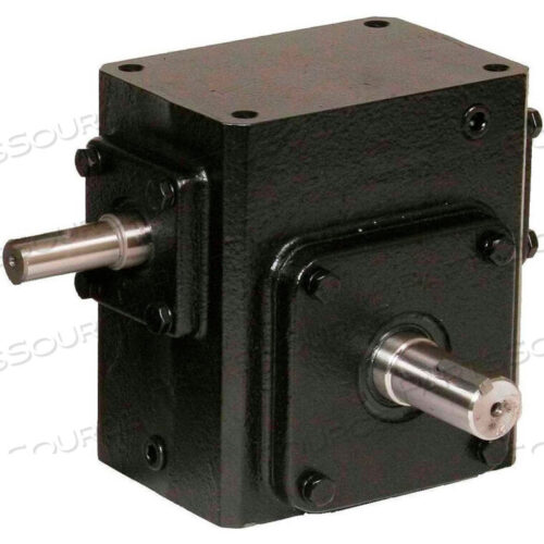 OEM#: HDRS175-60/1-RCAST IRON RIGHT ANGLE WORM GEAR REDUCER 60:1 RATIO by Worldwide Electric Corporation