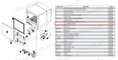 OEM#: 00959528LOCK, DEADBOLT by Follett Corp