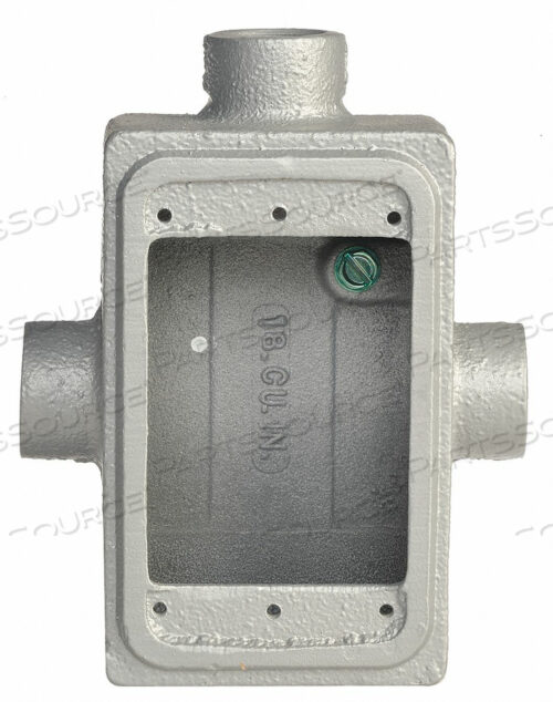 OEM#: FDT-1-100WEATHERPROOF BOX 3INLET 4.56 L 25CU. IN by Appleton Electric