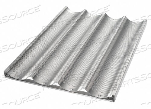 OEM#: 49034BAGUETTE/FRENCH BREAD PAN 4 MOULDS by Chicago Metallic