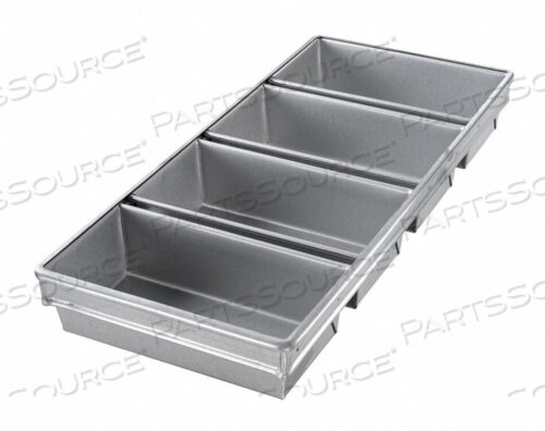 OEM#: 49145BREAD PAN 4-STRAP 10X5 by Chicago Metallic