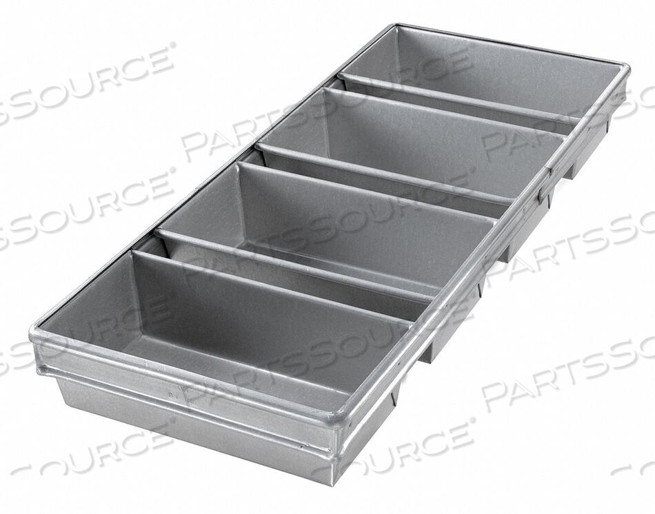 OEM#: 49415BREAD PAN 4-STRAP 10X5 by Chicago Metallic