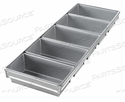 OEM#: 44255BREAD PAN 5-STRAP 8-1/2X4-1/2 by Chicago Metallic
