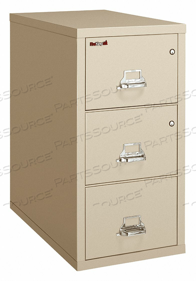 OEM#: 3-2131-CPA SFFIREPROOF 3 DRAWER VERTICAL SAFE-IN-FILE LEGAL 20-13/16WX31-9/16DX40-1/4H PARCHMENT by Fire King