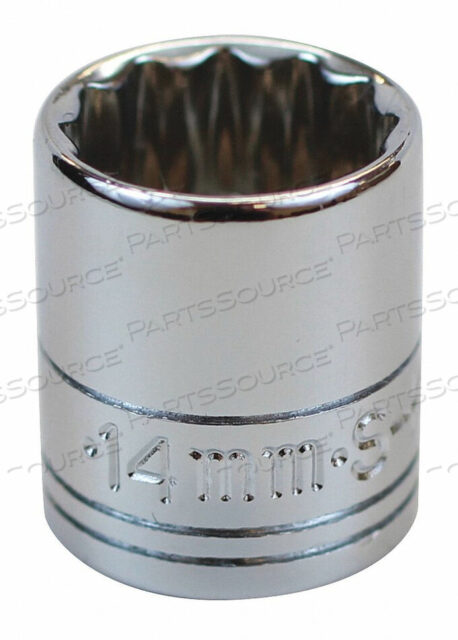 OEM#: 43713SOCKET 1/4 IN DR 14MM 12 PT. by SK Professional Tools