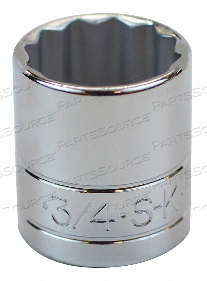 OEM#: 45124SOCKET 3/8 IN DR 3/4 IN. 12 PT. by SK Professional Tools