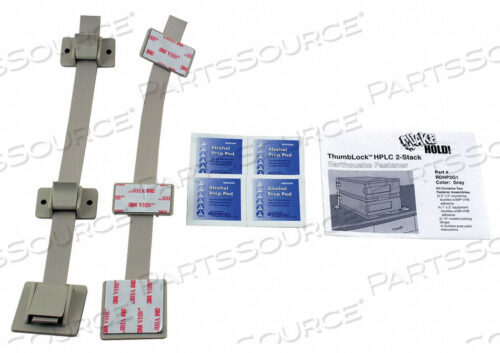 OEM#: RD.HP.2G.1HPLC 2-STACK FASTENER KIT GRAY by QuakeHOLD!