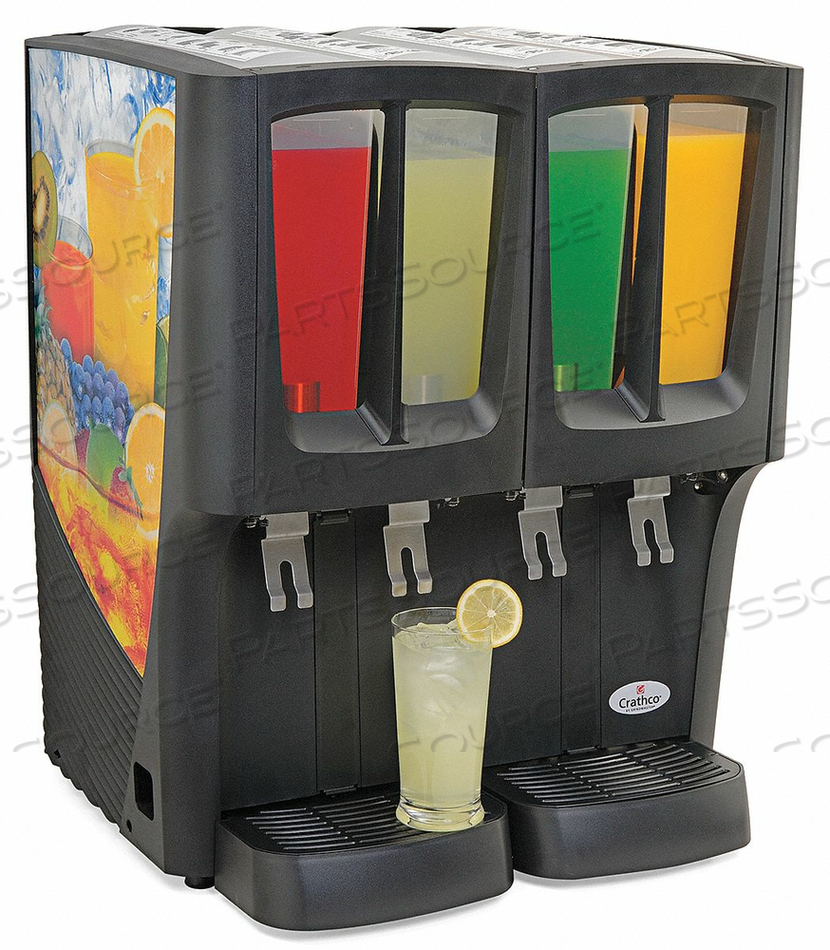 COLD BEVERAGE DISPENSER PREMIX 4 BOWLS