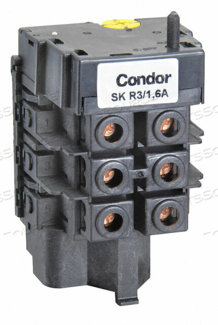OEM#: SK-R3/1.6THERMAL OVERLOAD 1 TO 1.6A 3 PHASE MDR3 by Condor USA, Inc