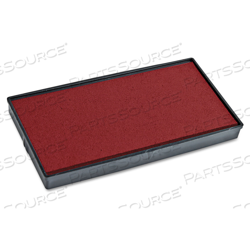 OEM#: COS065485REPLACEMENT INK PAD FOR 2000PLUS 1SI10P, 1 X 0.25, RED by 2000Plus