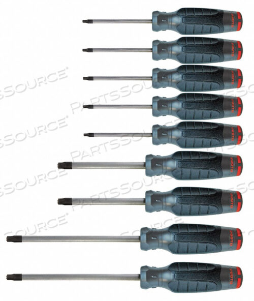 SCREWDRIVER SET TORX(R) 9 PC