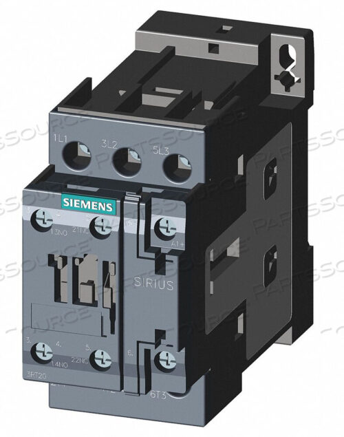 OEM#: 3RT20251BB40H2580 IEC MAGNETC CNTACTR 24VDC 16A 1NC/1NO by Siemens