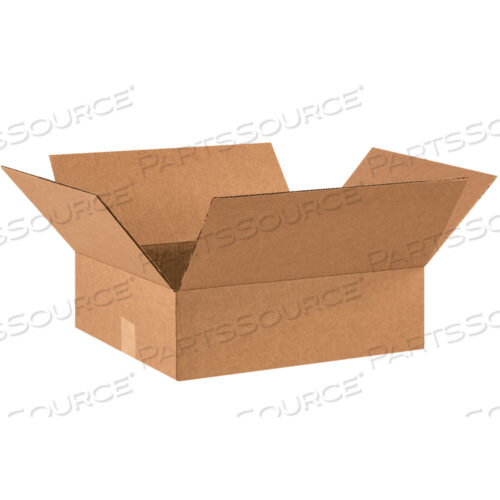 OEM#: 14123RFLAT CORRUGATED BOXES, 14 X 12 X 3, KRAFT, 25/BUNDLE by BOX Partners (Box Acquisitions, LLC)