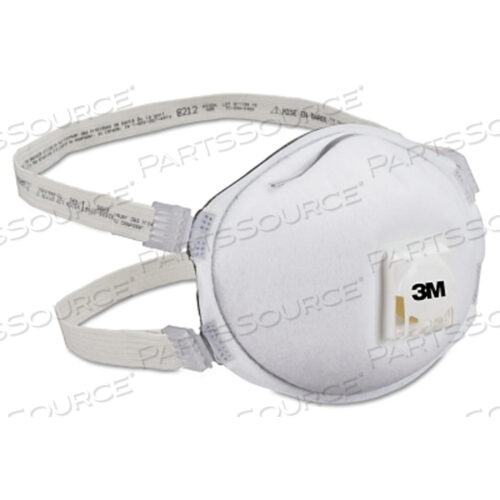OEM#: 7000002027N95 PARTICULATE WELDING & METAL POURING RESPIRATOR, FACESEAL, NON-OIL PARTICLES, WHITE by 3M Consumer