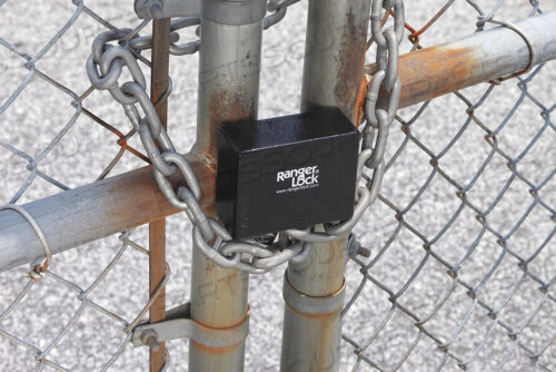 OEM#: RGCJ-1LPADLOCK GUARD HARDENED STEEL BLK 3 L by Ranger Lock