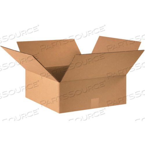 OEM#: 16166FLAT CORRUGATED BOXES, 16 X 16 X 6, KRAFT, 25/BUNDLE by BOX Partners (Box Acquisitions, LLC)