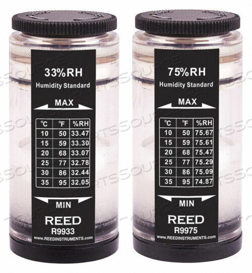 OEM#: R9980HUMIDITY CALIBRATION 33 RH AND 75 RH by Reed Instruments