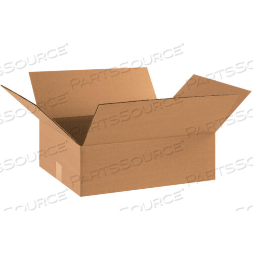 OEM#: 17145FLAT CORRUGATED BOXES, 17 X 14 X 5, KRAFT, 25/BUNDLE by BOX Partners (Box Acquisitions, LLC)