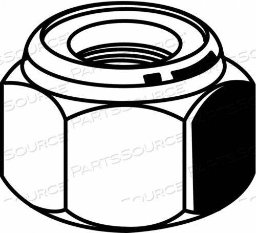 OEM#: M12450.100.0001LOCK NUT M10-1.50 CLASS 10 ST YP PK100 by Fabory