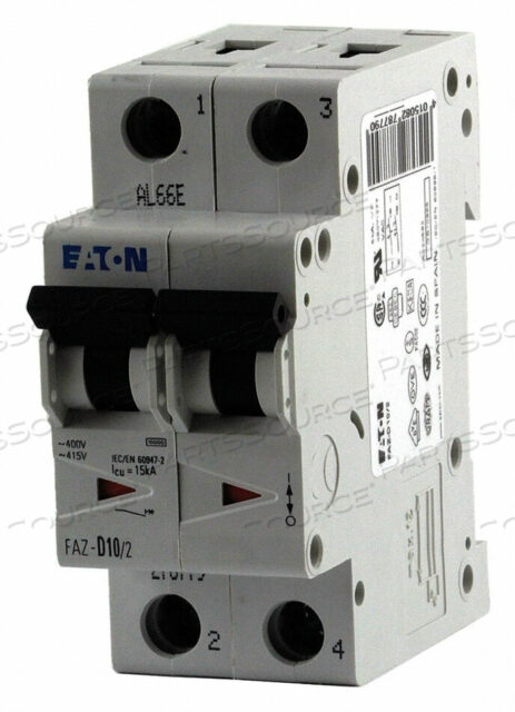 OEM#: FAZ-B25/2IEC SUPP PROTECTOR 25A 277/480VAC 2P by Eaton