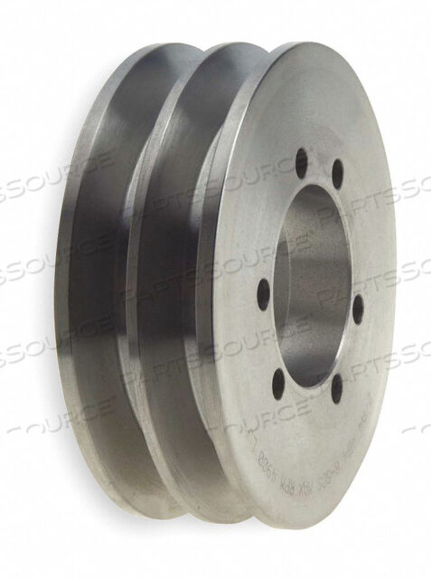 V-BELT PULLEY DETACHABLE 2GROOVE 8.5 OD