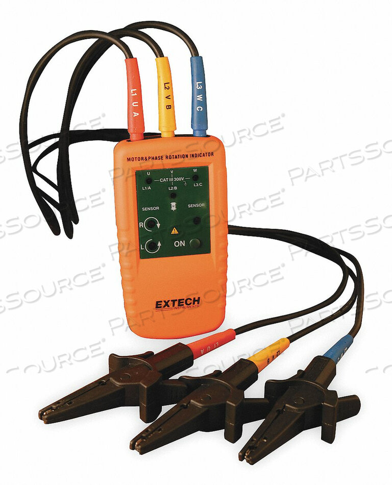 OEM#: 480403PHASE MOTOR ROTATION TESTER 40-600VAC by Extech Instruments