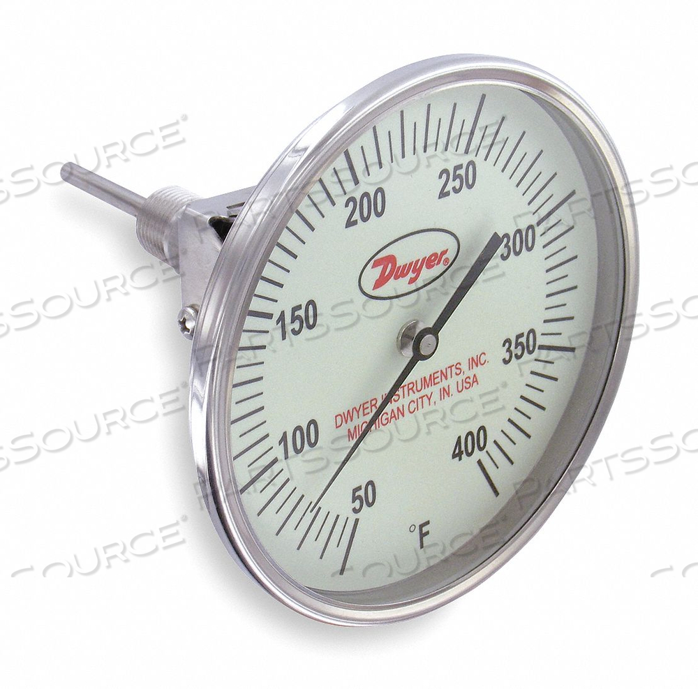 OEM#: GBTA590121BIMETAL THERMOM 5 IN DIAL 50 TO 400F by Dwyer Instruments
