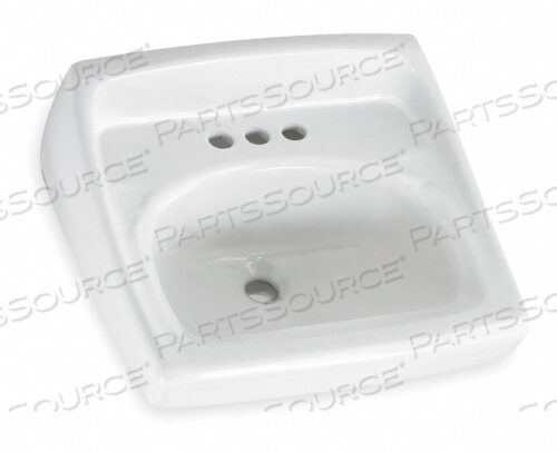 BATHROOM SINK 18-1/4 IN W 12-1/8 IN H
