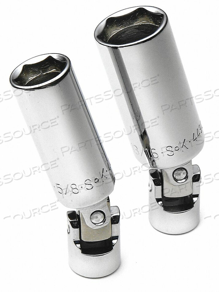 OEM#: 4492SPARK PLUG SOCKET SET SAE 3/8 DR 2 PC by SK Professional Tools