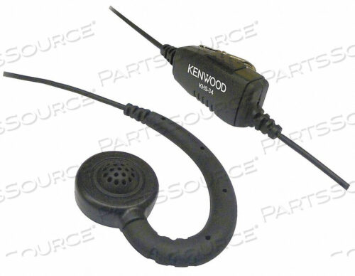 OEM#: KHS-34C-RING EAR HANGER WITH PTT & MIC SINGLE PIN by Kenwood