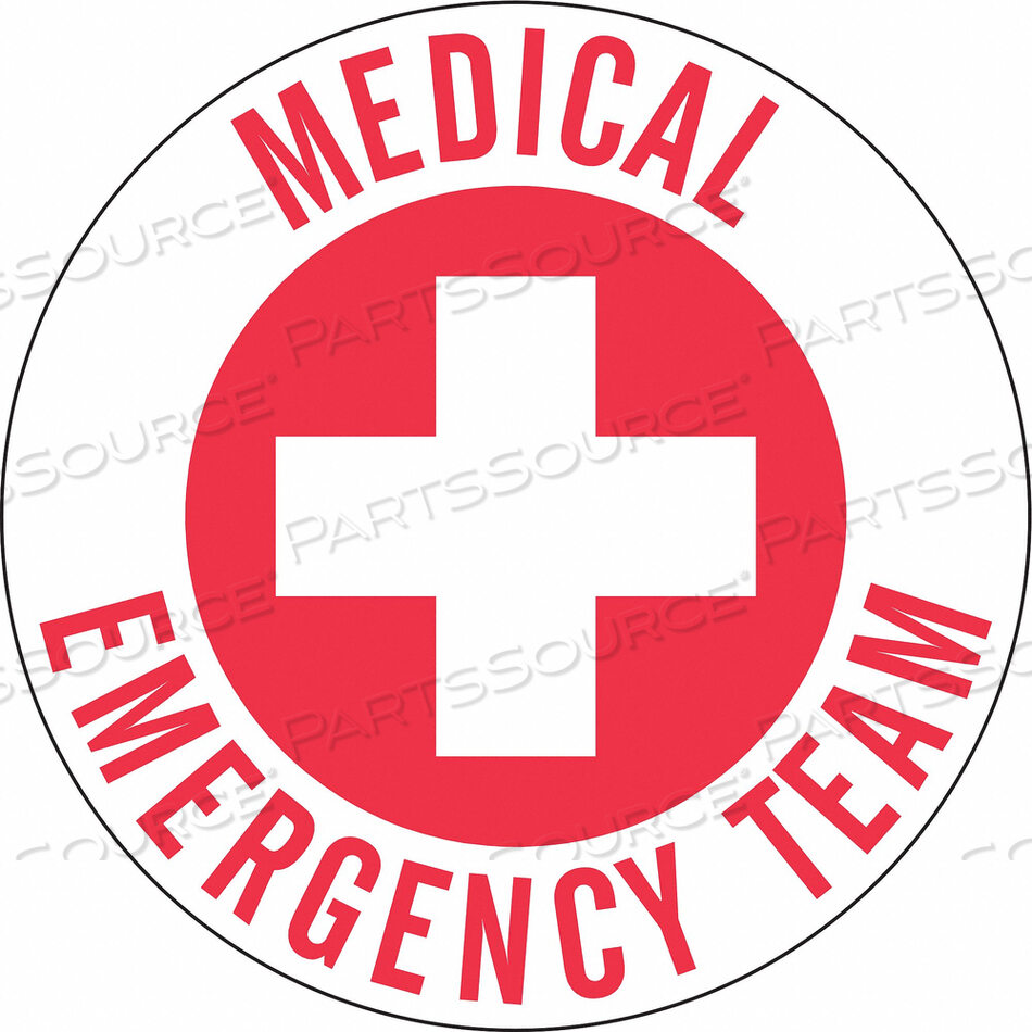 OEM#: 49559HARD HAT EMBLEM LABL 2IN. DIA. VINYL PK4 by Brady Americas