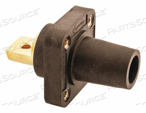 OEM#: HBLFRBBNRECEPTACLE BRWN FEMALE TAPER NOSE by Hubbell Power Systems