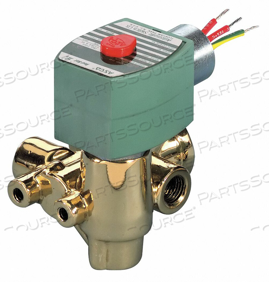 OEM#: EFHC8321G001125/DCDDSOLENOID VALVE BRASS NC AIR INERT GAS by Red-Hat