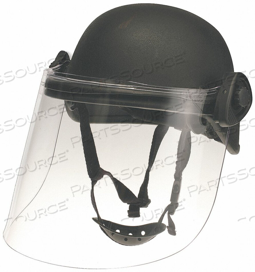 OEM#: PST SC650-IIIA-BLKMD-DK5H150FACE SHIELD BLACK MEDIUM by United Shield International LLC
