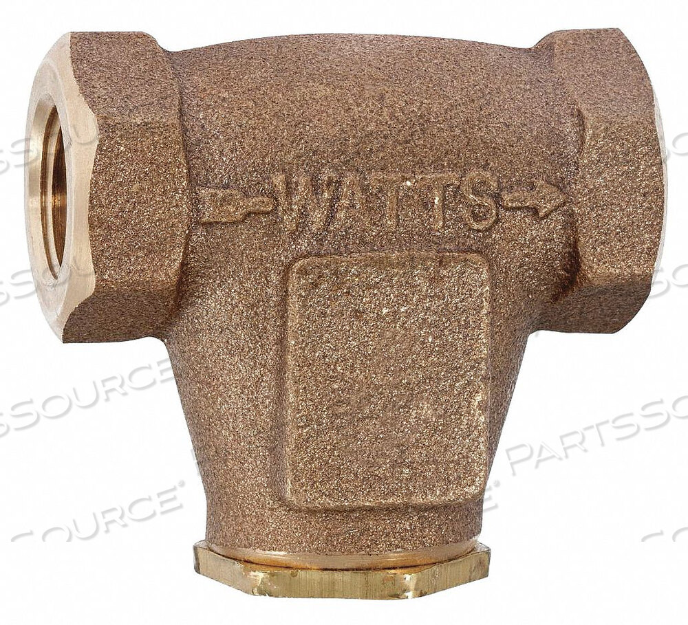 OEM#: 1/8 LF27INLINE V STRAINER SS 1/8 FNPT X FNPT by Watts Regulator Co.