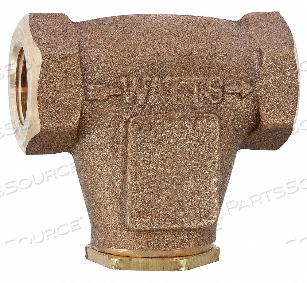 OEM#: 1/4 LF27INLINE V STRAINER SS 1/4 FNPT X FNPT by Watts Regulator Co.