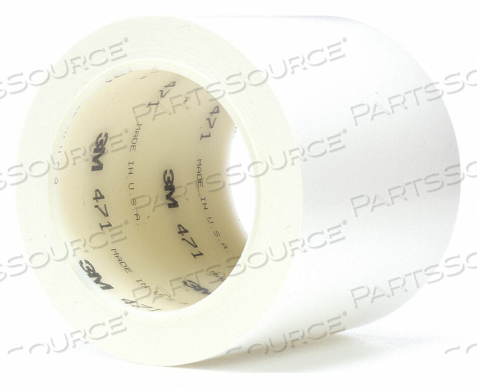OEM#: 471MARKING TAPE 4IN W 108 FT L WHITE PK8 by 3M Healthcare