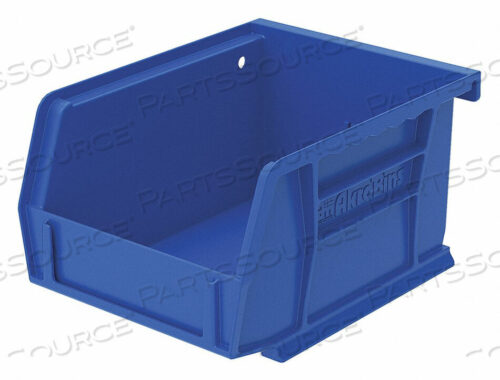 OEM#: 30210BLUEF8648 HANG/STACK BIN 5-3/8 X 4-1/8 X 3 BLUE by Akro-Mils / Myers Industries, Inc