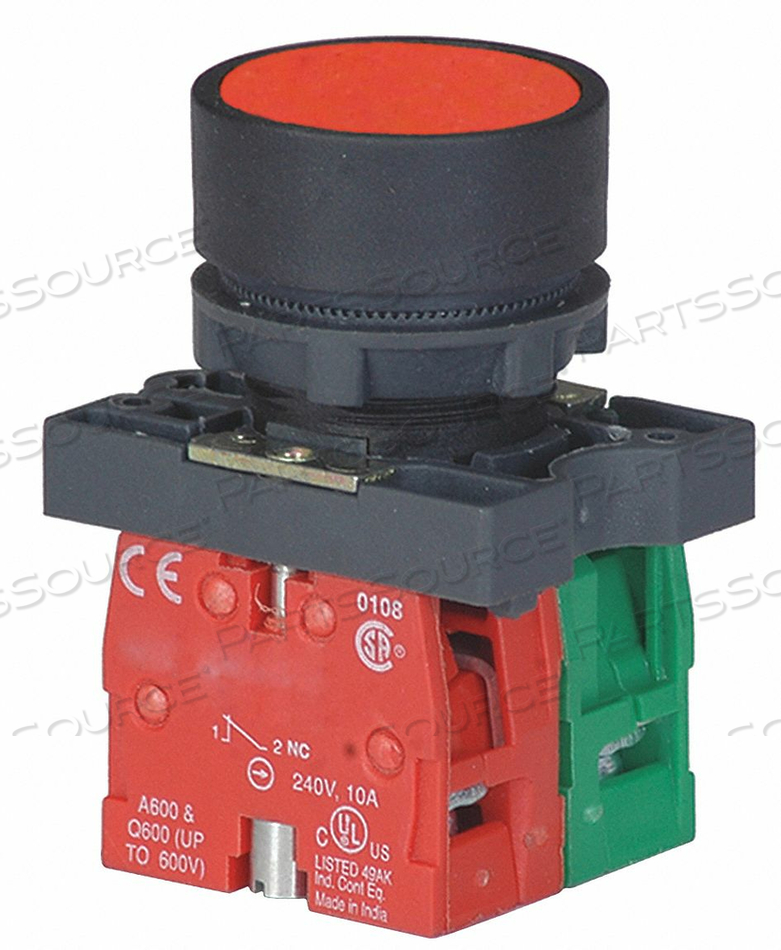 OEM#: 30G234NON-ILLUMINATED PUSH BUTTON PLASTIC RED by DAYTON ELECTRIC MANUFACTURING CO