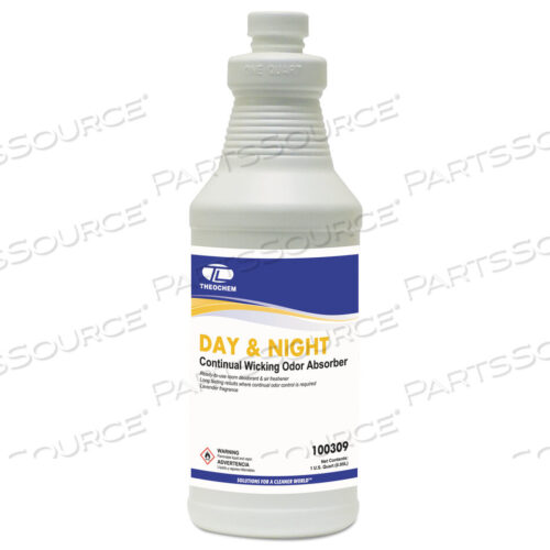 OEM#: 500064DAY AND NIGHT WICKING ODOR ABSORBER, 32 OZ BOTTLE, LAVENDER, 12/CARTON by Theochem