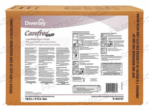 OEM#: 5104757FLOOR FINISH 5 GAL. 2000 TO 2500 SQ. FT. by Diversey
