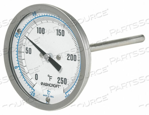 OEM#: 30EI60RDIAL THERMOMETER 50 TO 550 DEG. F by Ashcroft Inc.