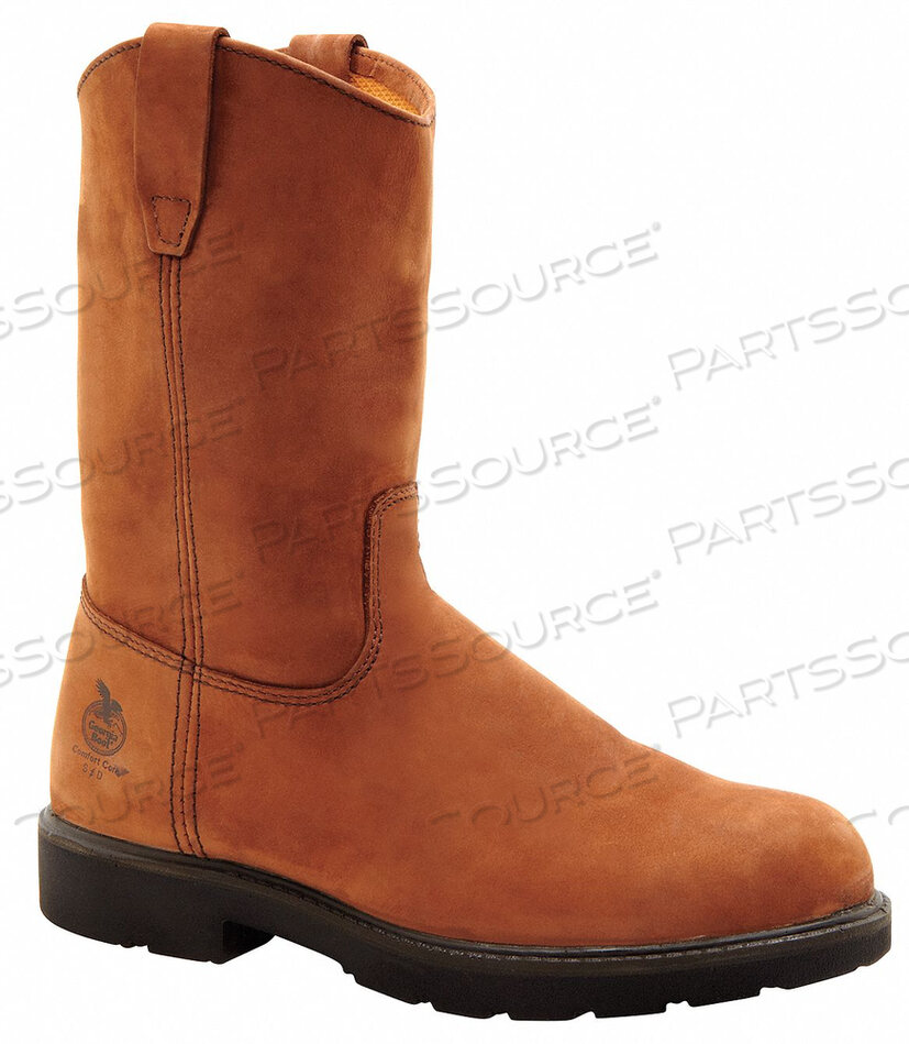 OEM#: G4673WELLINGTON BOOT 7-1/2 M BROWN STEEL PR by Georgia Boot
