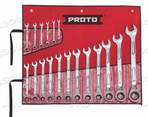 RATCHETING WRENCH SET PIECES 18