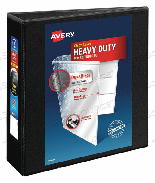 OEM#: AVE056003-RING BINDER 3 BLACK by Avery